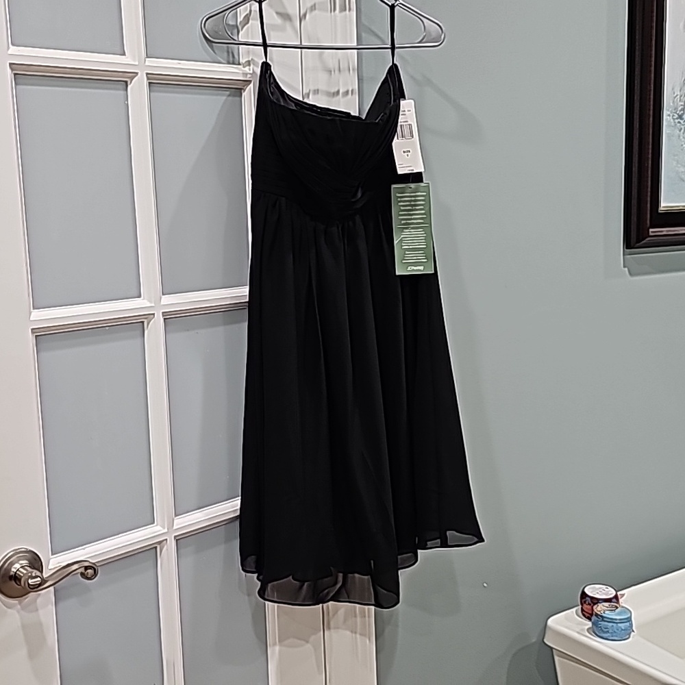 Blu sage black cocktail dress